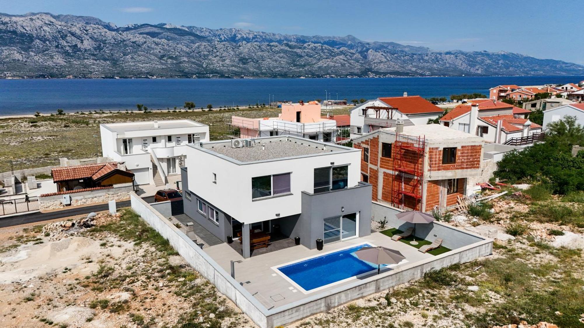 Luxury Villa Noemi Ražanac Exterior foto